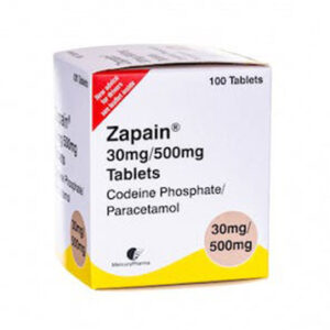 Buy Zapain 30mg/500mg tabletės online